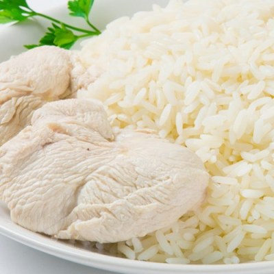 обед Филе цыпленка с отварным рисом базовое меню для женщин диета Елены малыщеовй