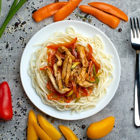 italian-chicken-noodles-parsley-and-lemon